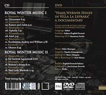 Marco Mina: Royal Winter Music On Shakesperian Characters [2CD]