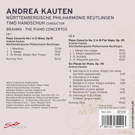 Kauten/Handschuh/WüRttembergische Phil. Reutlingen: SäMtliche Klavierkonzerte [CD]