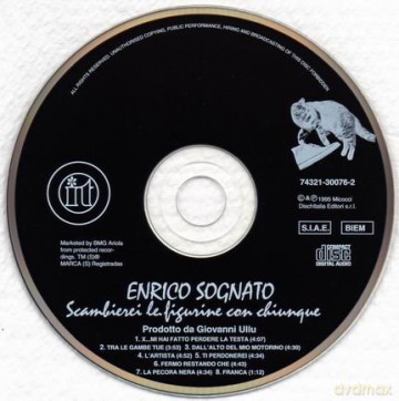 Enrico Sognato: Scambierei Le Figurine Con Chiunque [CD]