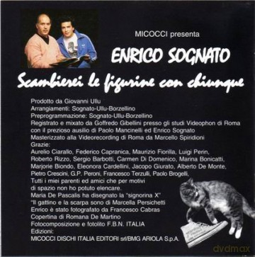 Enrico Sognato: Scambierei Le Figurine Con Chiunque [CD]
