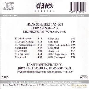 Ernst Haefliger: Schwanengesang [CD]