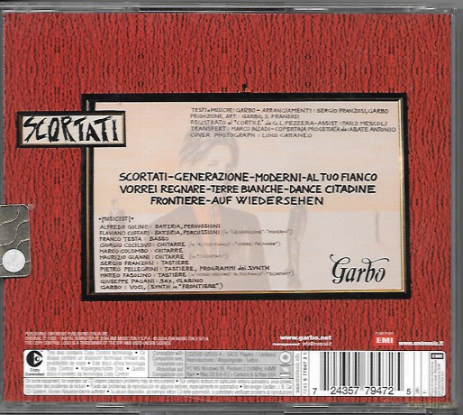 Garbo: Scortati [CD]
