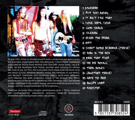 Alice In Chains: Seattle 1992 [CD]