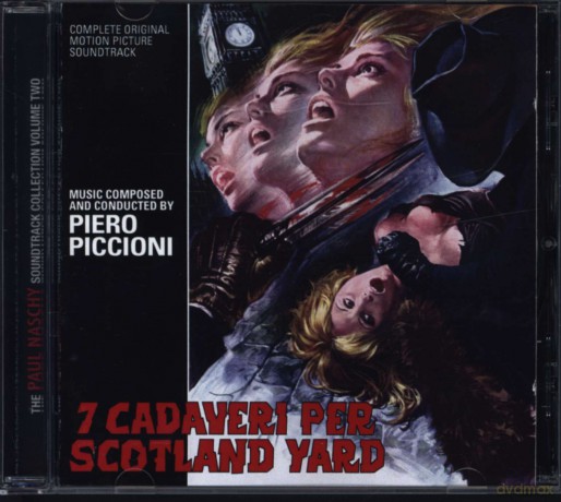 Piero Piccioni: Seven Murders for Scotland Yard [CD]
