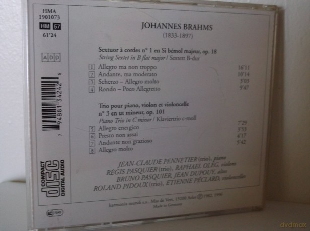 Sextuor A Cordes No.1 [CD]