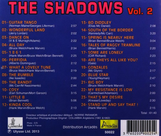 The Shadows: Shadows (The) - Guitar Tango [CD]