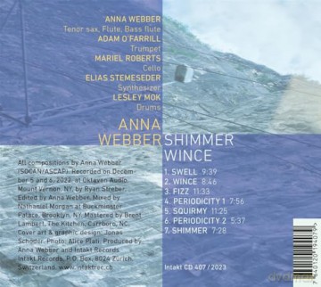 Anna Webber: Shimmer Wince [CD]
