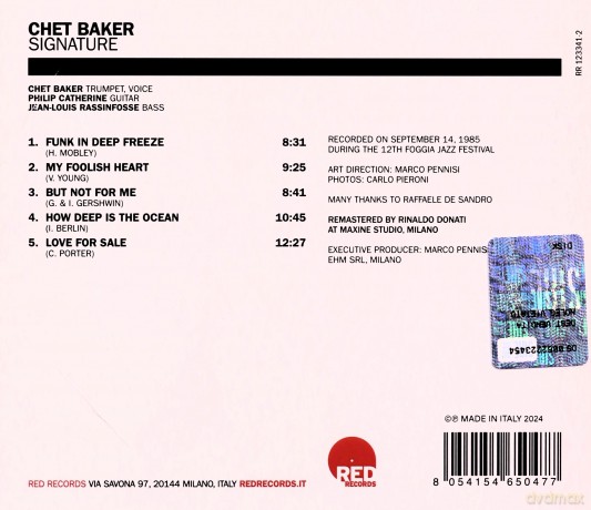 Chet Baker: Signature [CD]