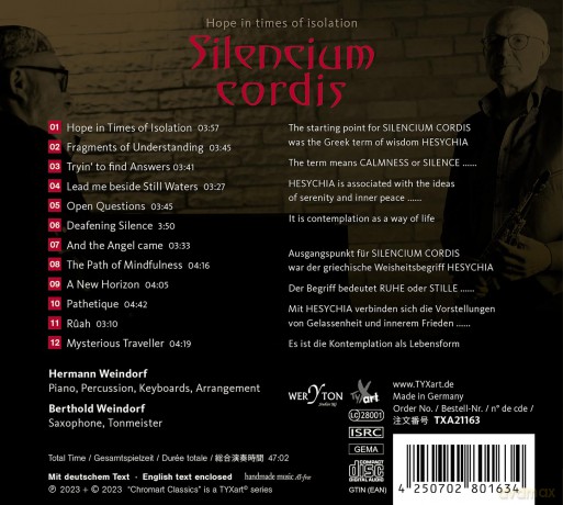 Silencium Cordis - Hope In Times Of Isolation [CD]