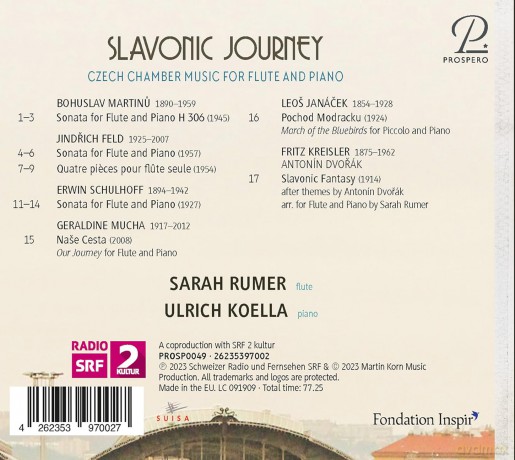 Slavonic Journey-Tschech.Kammermusik FÜR FlÖTe [CD]