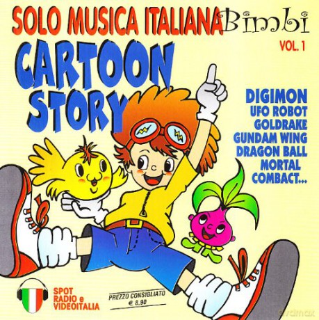 Solo Musica Italiana Bimbi Vol. 1 - Cartoon Story [CD]