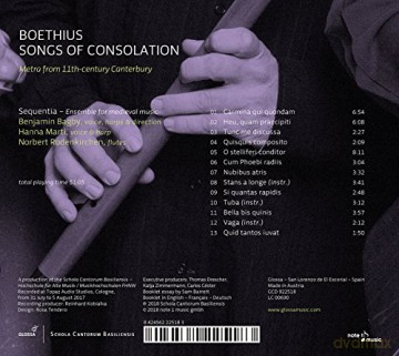 Sequentia: Songs Of Consolation-Metra Aus Dem 11.Jh. [CD]
