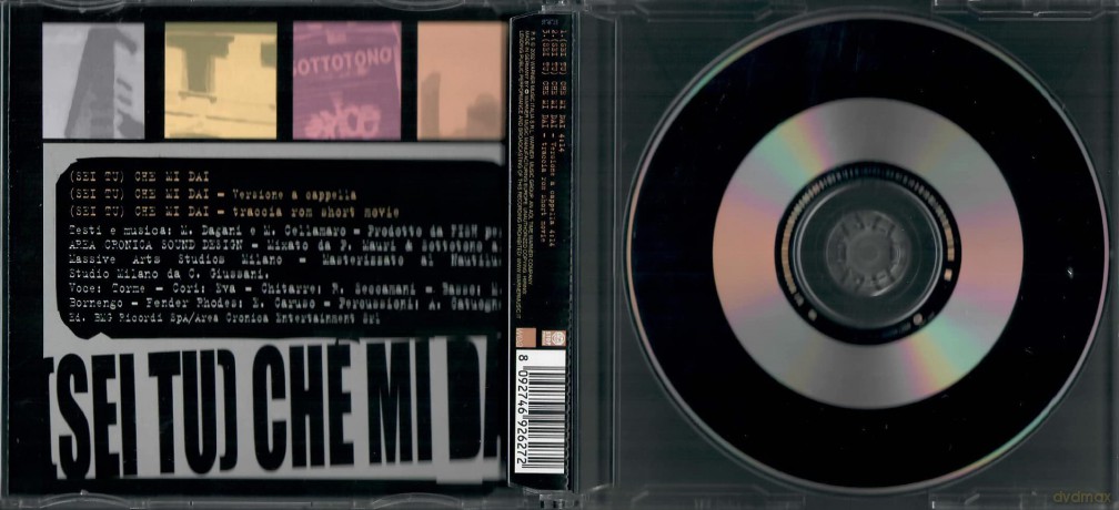 Sottotono - (Sei Tu) Che Mi Dai [CD]