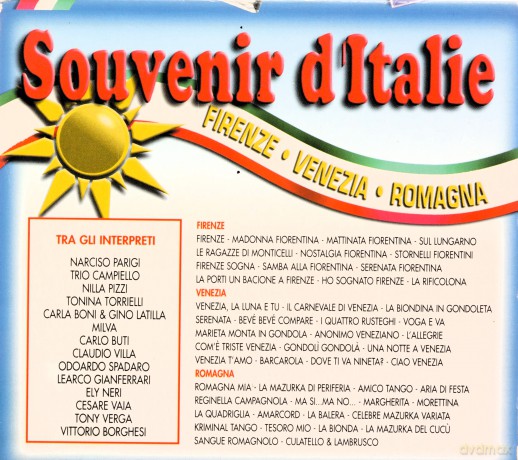 Souvenir D'Italie: Firenze - Venezia - Romagna [3CD]