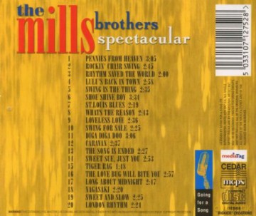 The Mills Brothers: Spectacular [CD]