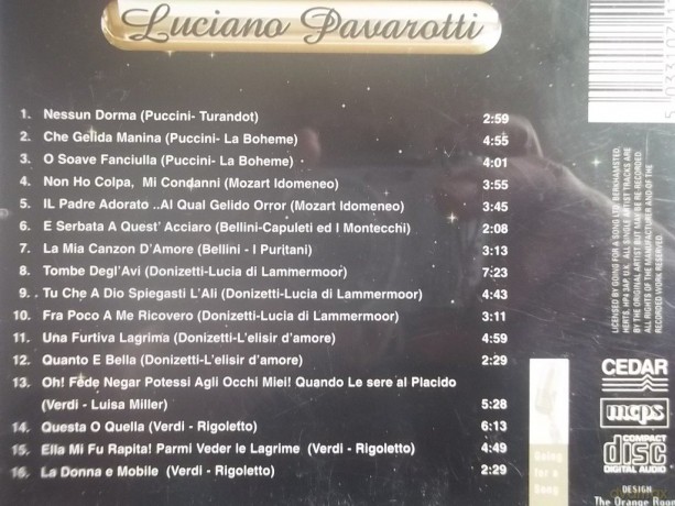 Luciano Pavarotti: Stars Of Opera [CD]