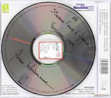 Goran Kuzminac: Stasera l'aria e' [CD]