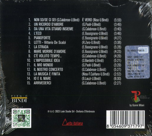 D'Ambrosio Stefania: Stefania D'Ambrosio - Per Umberto Bindi [CD]