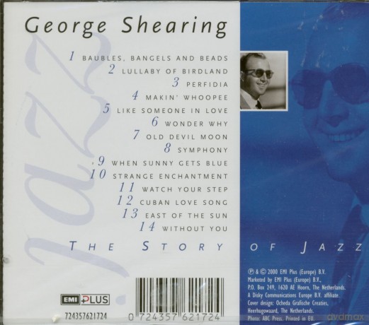 George Shearing: Story Of Jazz [CD]