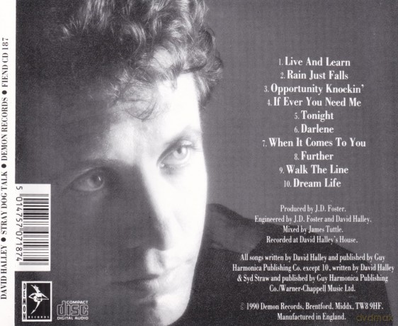 David Halley: Stray Dog Talk [CD]