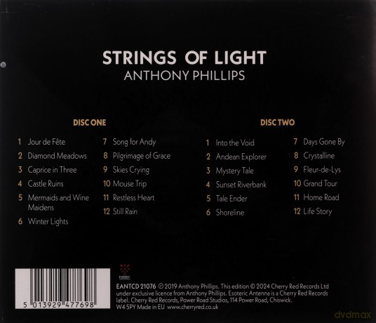 Anthony Phillips: Strings Of Light - Expanded Edition [2CD]