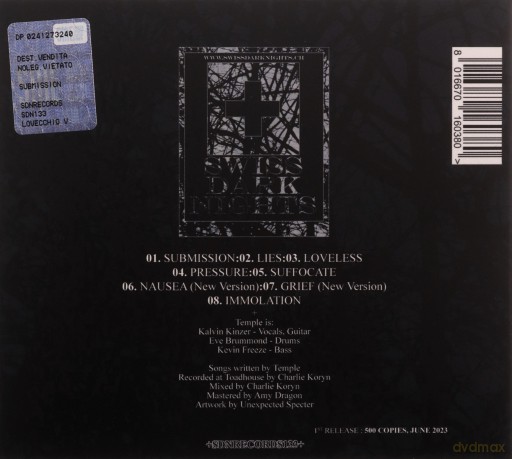 Temple: Submission [CD]