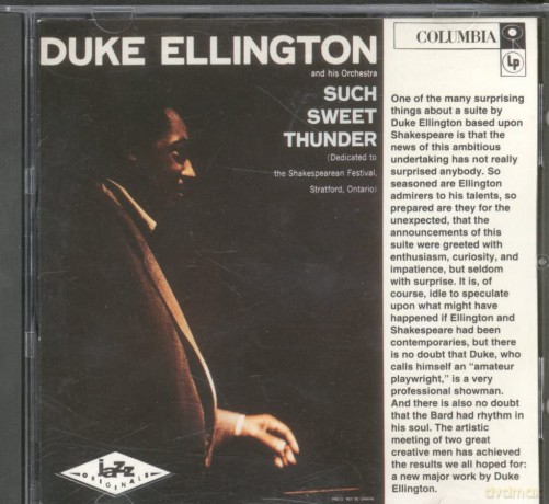 Ellington Duke And His Orchestra: Such Sweet Thunder [CD]