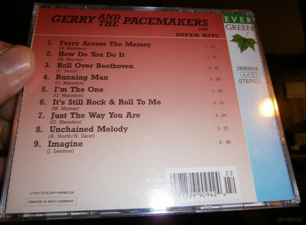 Gerry And Pacemakers: Super Hits Live [CD]
