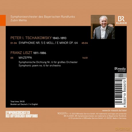 Symphonie Nr. 5 E-Moll, Op. 64 [CD]