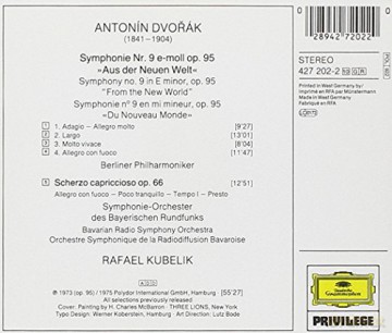 Kubelik - Antonin Kubelik: Symphonie Nr. 9 - Aus Der Neuen Welt - Scherzo Capriccioso [CD]