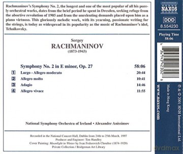 Serge Rachmaninov: Symphony No. 2 [CD]