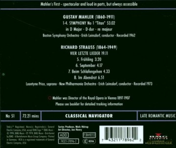 Symphony No.1 - Titan [CD]