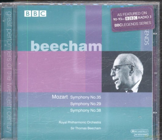 Wolfgang Amadeus Mozart: Symphony no.35 [CD]