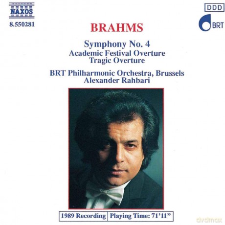 Brahms - Rahbari: Symphony No.4 - Overtures [CD]