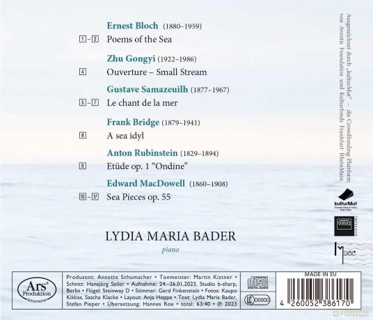 Tales Of The Sea-Werke FÜR Klavier Solo [CD]