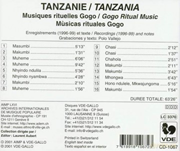 Tanzanie [CD]
