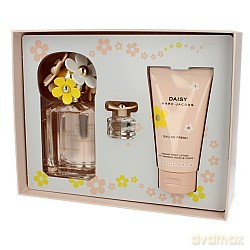 Marc Jacobs Daisy Eau So Fresh Zestaw - Woda Toaletowa 125ml Spray + Balsam Do Ciała 150ml + Woda Toaletowa 4 Ml Bez Sprayu [3xKOSMETYKI]