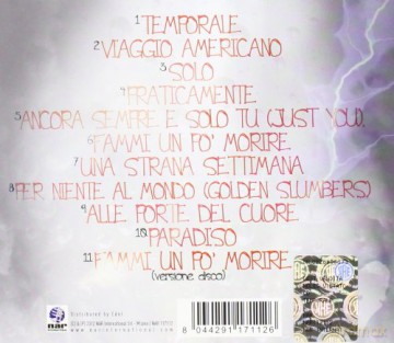 Luca Sardella: Temporale [CD]