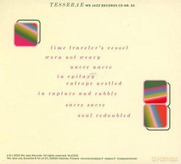 Tilo Weber: Tesserae Feat Petter Eldh And Elias Stemeseder [CD]