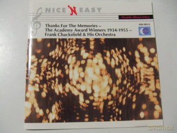 Frank Chacksfield and His Orchestra: Thanks for the Memories - Academy Award Winners 1934-55 [CD]