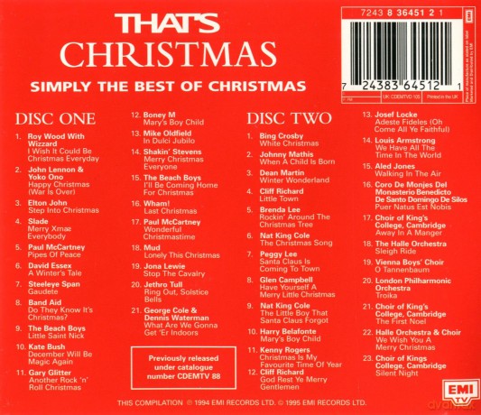 That's Christmas: Simply The Best Of Christmas [CD]