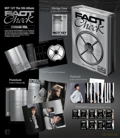 Nct 127: The 5rd Album Fact Check [CD]