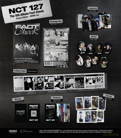 Nct 127: The 5rd Album Fact Check [CD]