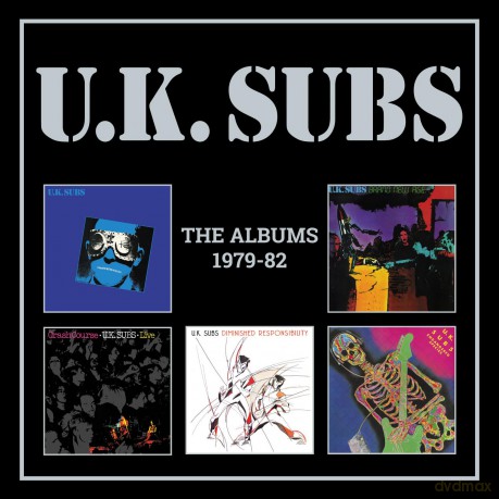 Uk Subs: The Albums 1979-82 5cd Clamshell Box [5CD]