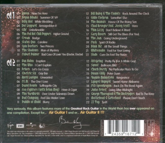 The Best Air Guitar Album In The World...Ever! [CD]