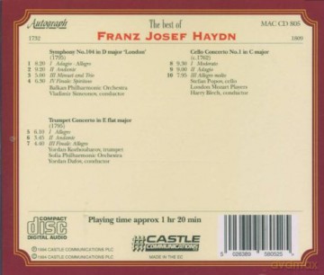 Franz Josef Haydn: The Best Of Franz Josef Haydn [CD]