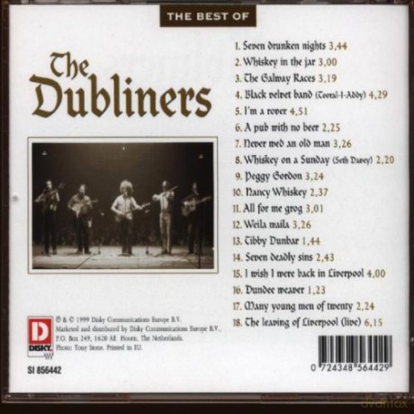 Dubliners: The Best Of The Dubliners [CD]