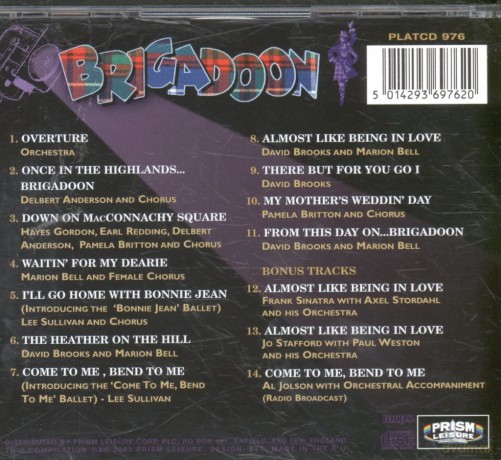 The Broadway Musicals Series: Brigadoon [CD]