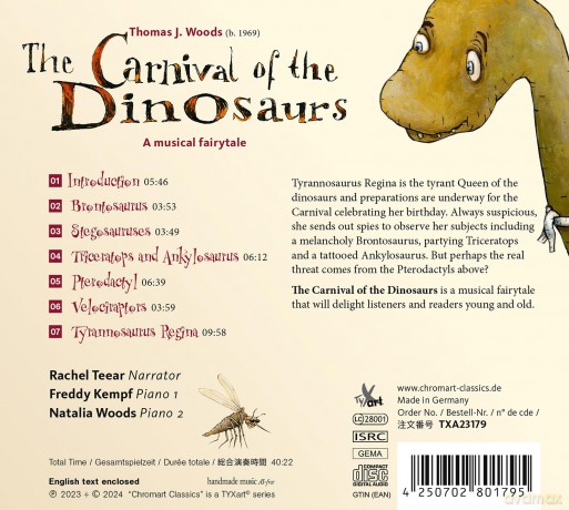 The Carnival Of The Dinosaurs (A Musical Fairytale [CD]