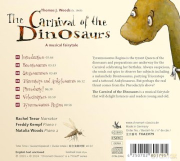 The Carnival Of The Dinosaurs (A Musical Fairytale [CD]